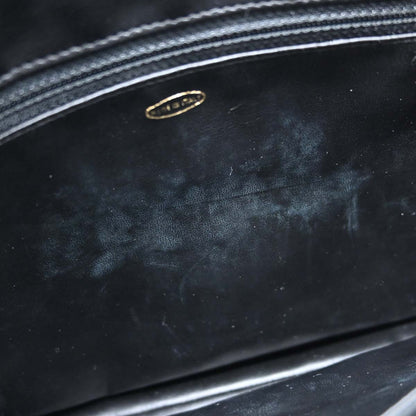 Chanel 1994-1996 Black Caviar Skin Shoulder Tote Bag