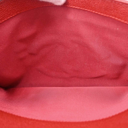 Chanel 1997-1999 Red Caviar Skin Shoulder Bag