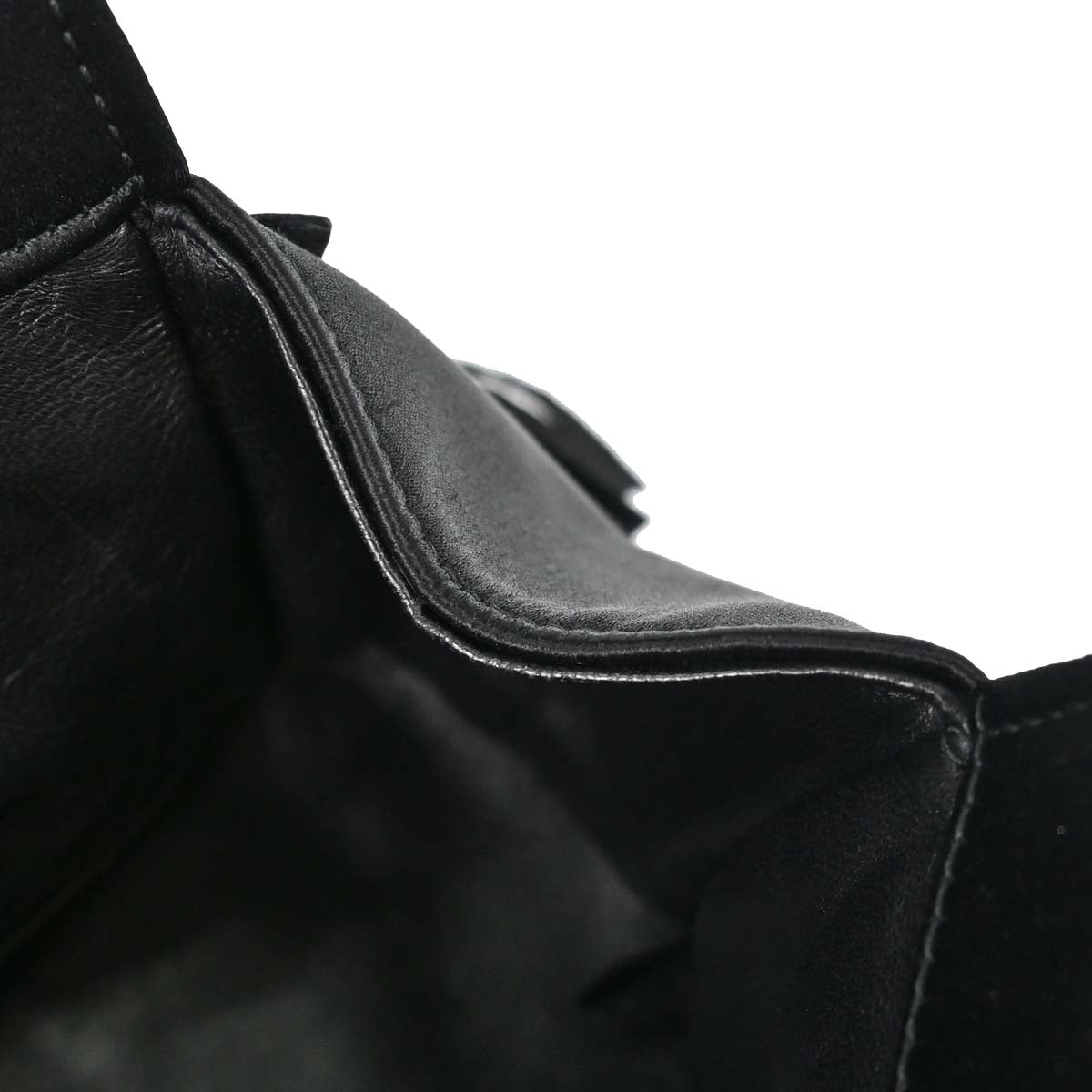 Gucci * Black Satin Python Handbag