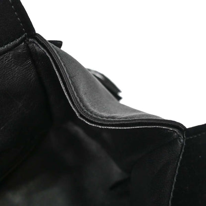 Gucci * Black Satin Python Handbag