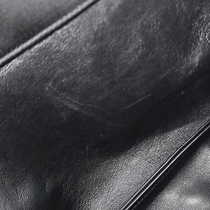 Gucci * Black Satin Python Handbag