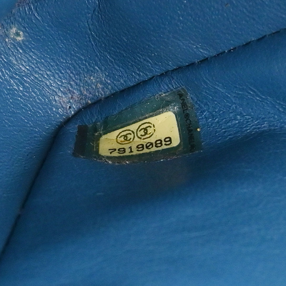 Chanel Red Blue Tweed East West Shoulder Bag