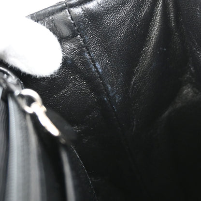 Chanel Black Cotton Kelly Top Handle Handbag