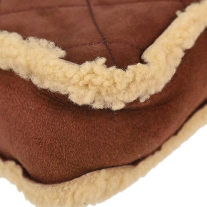 Chanel Brown Mouton Shoulder Bag