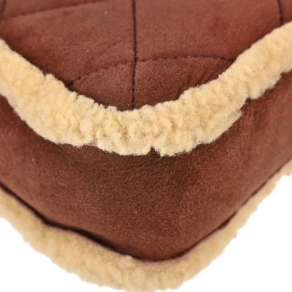 Chanel Brown Mouton Shoulder Bag