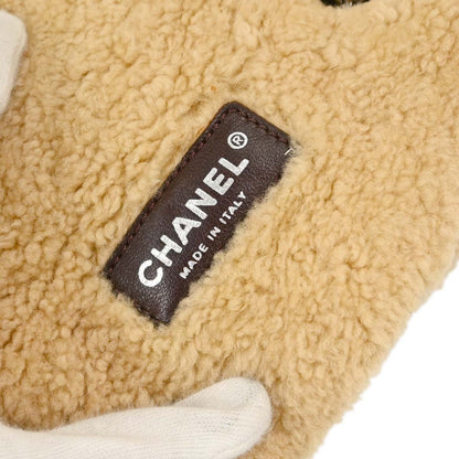 Chanel Brown Mouton Shoulder Bag