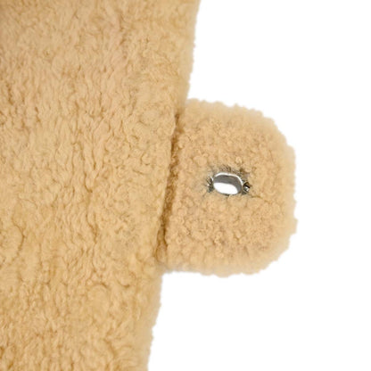 Chanel Brown Mouton Shoulder Bag