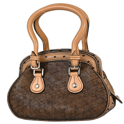 Christian Dior Brown Lace Detective Bag Handbag