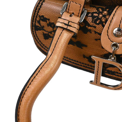 Christian Dior Brown Lace Detective Bag Handbag