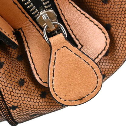Christian Dior Brown Lace Detective Bag Handbag