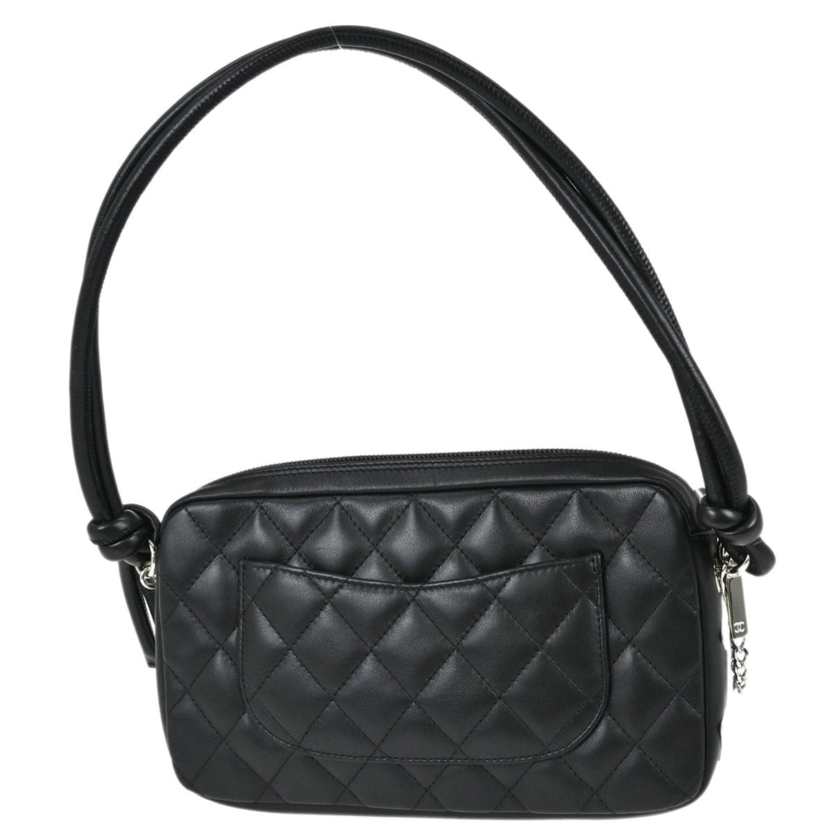 Chanel Black Calfskin Cambon Ligne Handbag