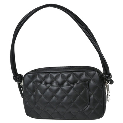 Chanel Black Calfskin Cambon Ligne Handbag