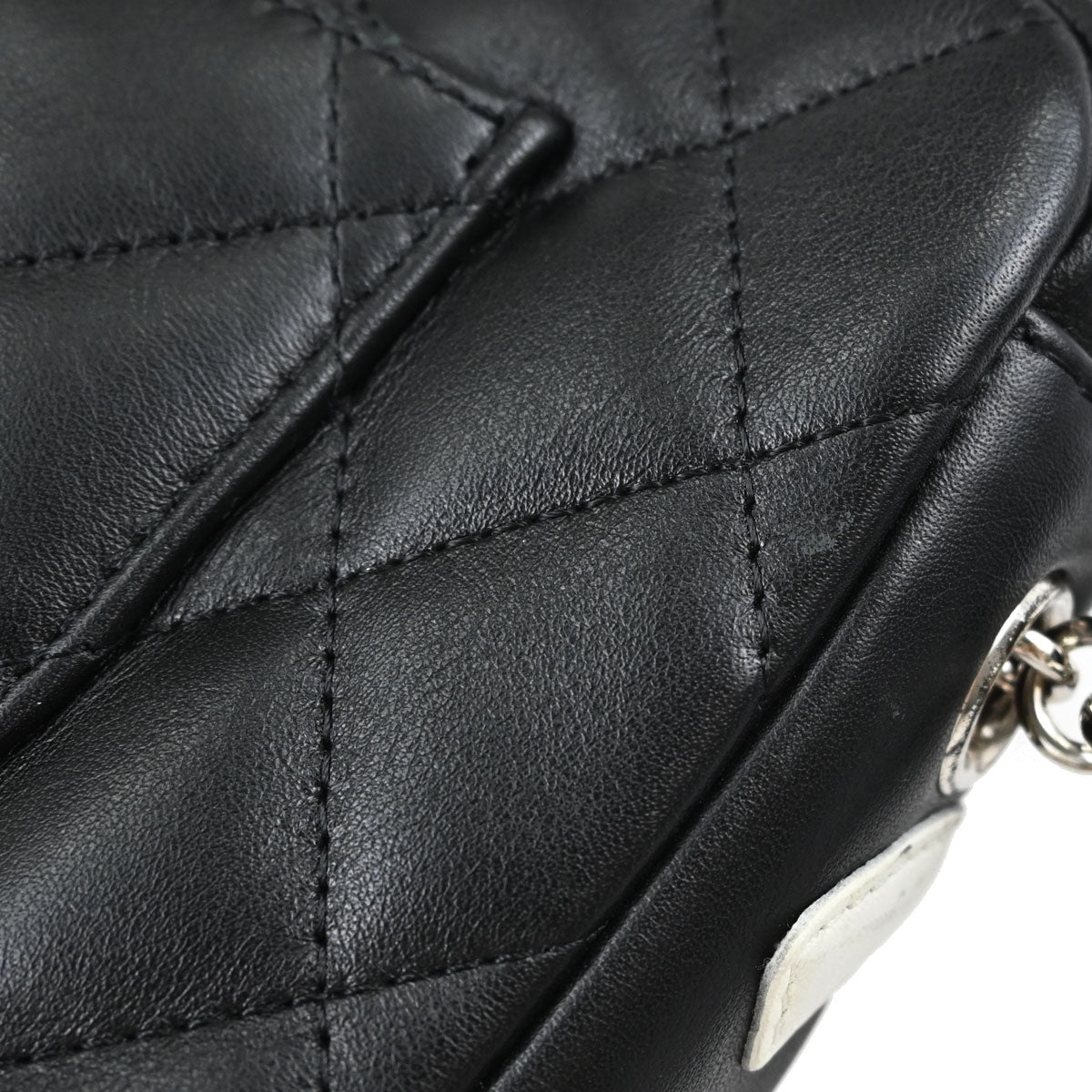 Chanel Black Calfskin Cambon Ligne Handbag