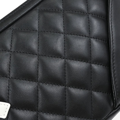 Chanel Black Calfskin Cambon Ligne Handbag