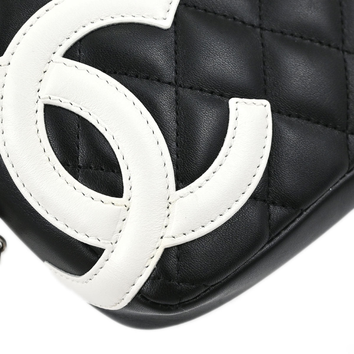 Chanel Black Calfskin Cambon Ligne Handbag