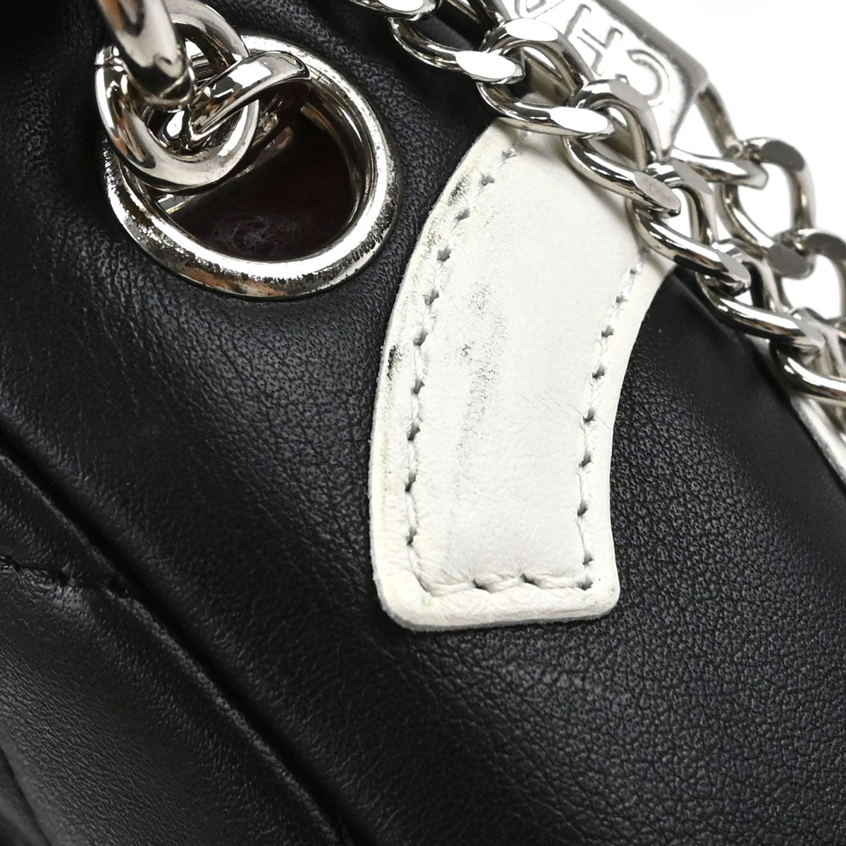 Chanel Black Calfskin Cambon Ligne Handbag