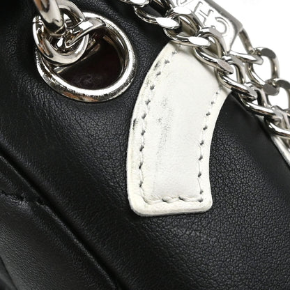 Chanel Black Calfskin Cambon Ligne Handbag