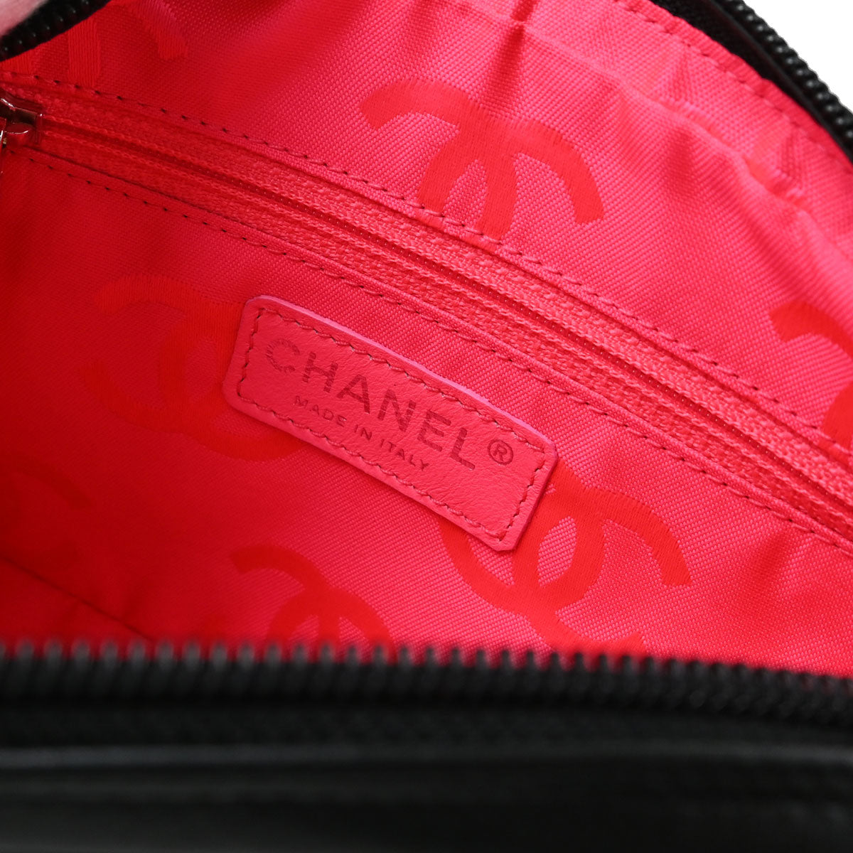 Chanel Black Calfskin Cambon Ligne Handbag
