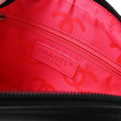 Chanel Black Calfskin Cambon Ligne Handbag