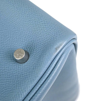 Hermes Blue Jean Epsom Plume 40 Handbag