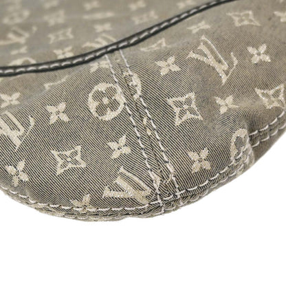 Louis Vuitton Gray Monogram Mini Lin Manon PM Hobo Handbag M95620