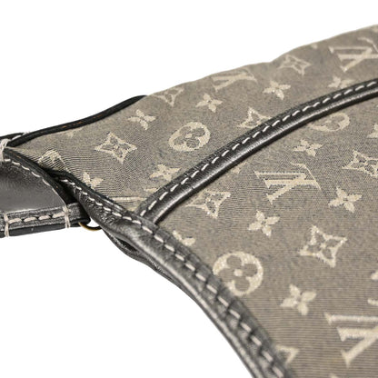 Louis Vuitton Gray Monogram Mini Lin Manon PM Hobo Handbag M95620