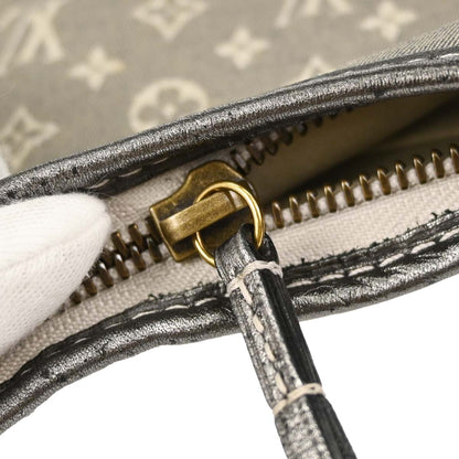 Louis Vuitton Gray Monogram Mini Lin Manon PM Hobo Handbag M95620