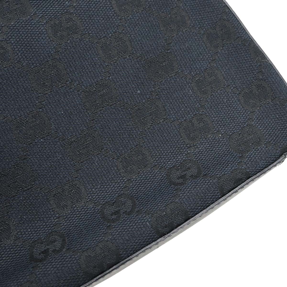 Gucci Black Canvas GG Handbag