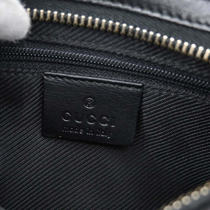 Gucci Black Canvas GG Handbag