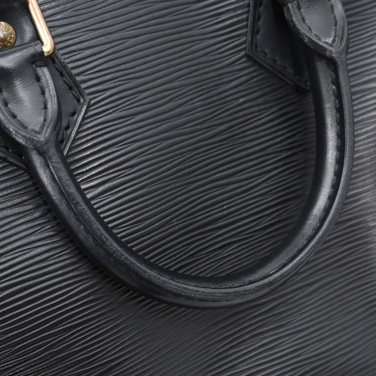 Louis Vuitton Black Epi Speedy 25 Handbag M43012