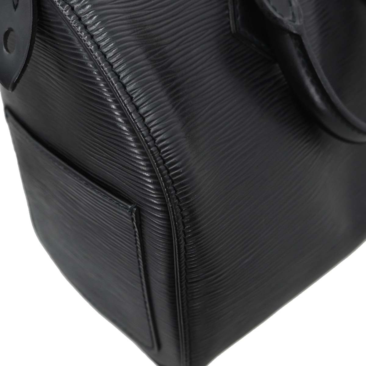 Louis Vuitton Black Epi Speedy 25 Handbag M43012
