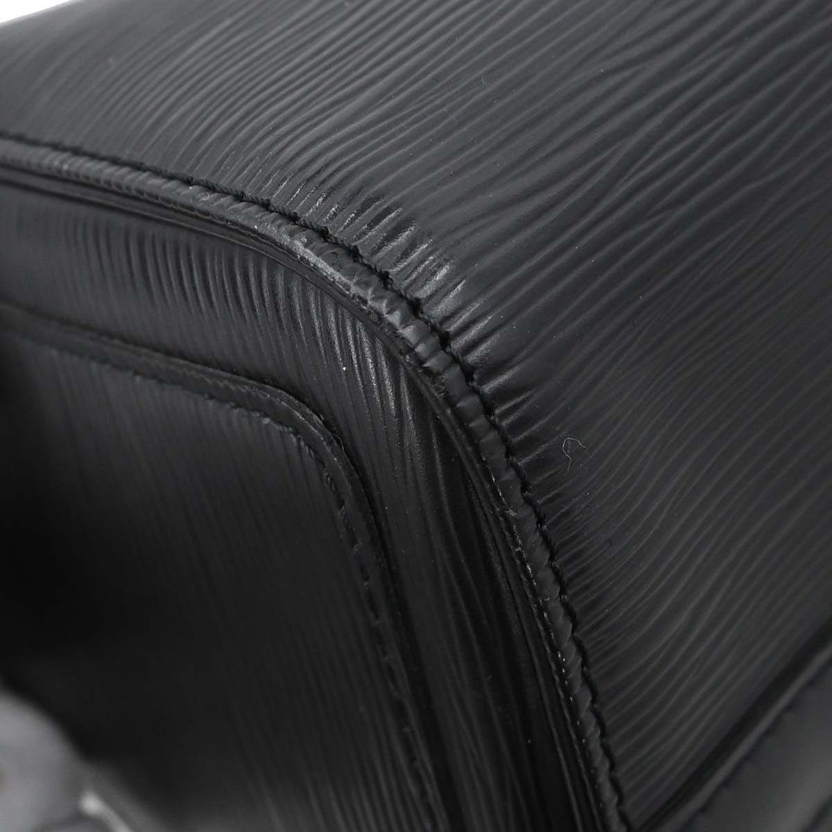 Louis Vuitton Black Epi Speedy 25 Handbag M43012
