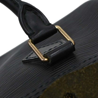 Louis Vuitton Black Epi Speedy 25 Handbag M43012