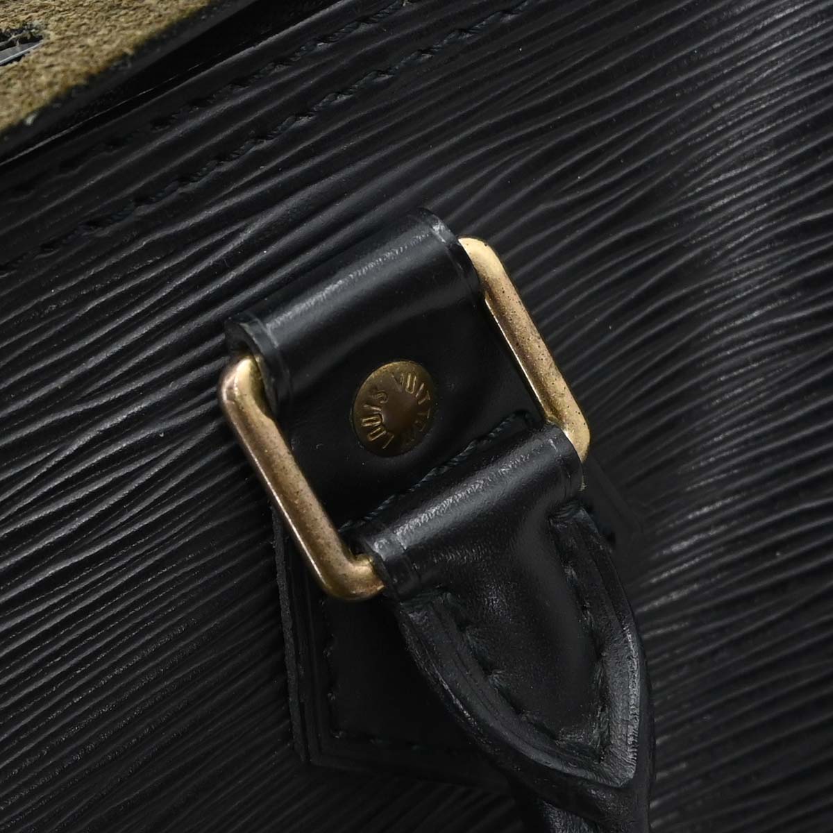 Louis Vuitton Black Epi Speedy 25 Handbag M43012