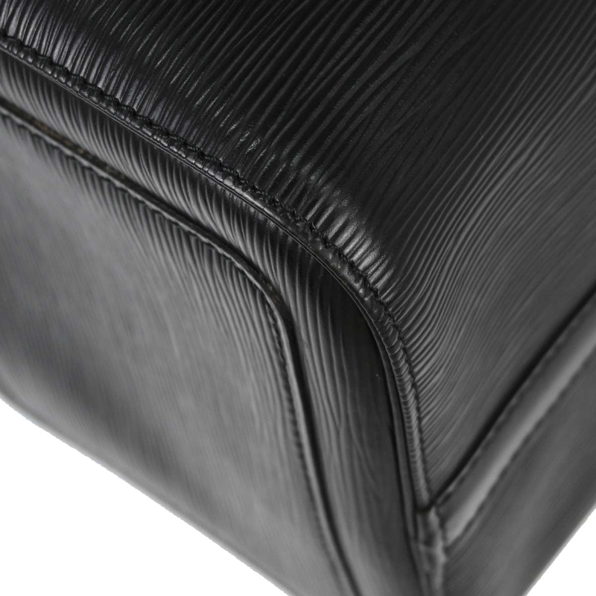 Louis Vuitton Black Epi Speedy 35 Handbag M42992