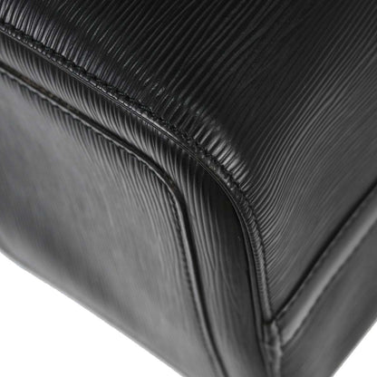 Louis Vuitton Black Epi Speedy 35 Handbag M42992