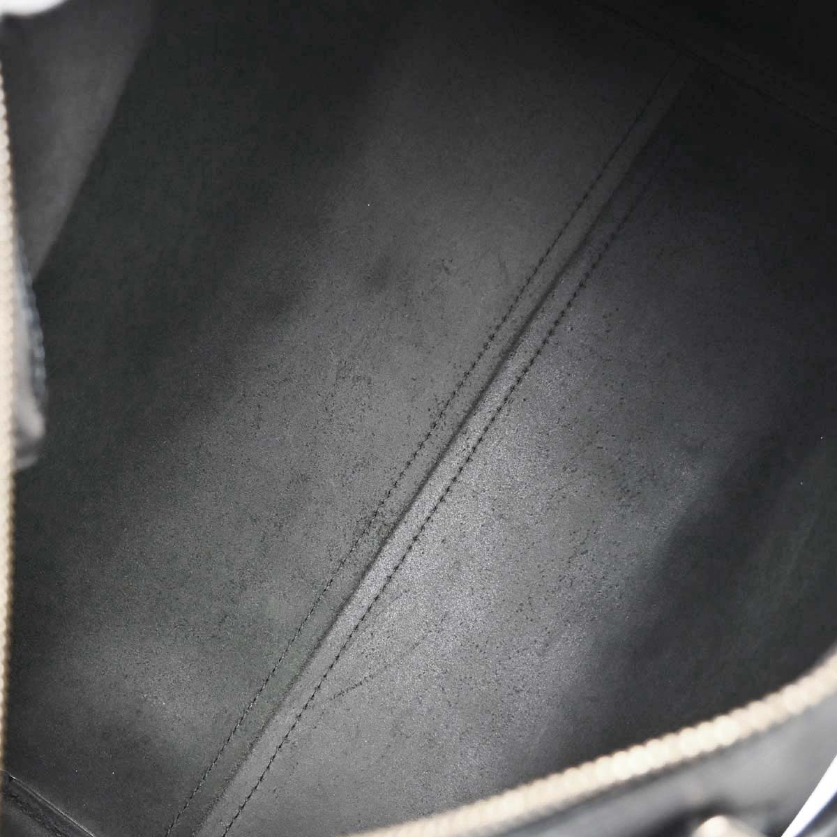 Louis Vuitton Black Epi Speedy 35 Handbag M42992
