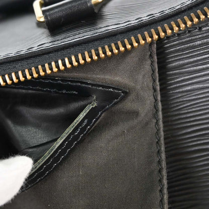 Louis Vuitton Black Epi Speedy 35 Handbag M42992