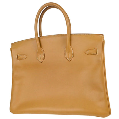 Hermes Natural Chamonix Birkin 35 Handbag