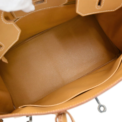 Hermes Natural Chamonix Birkin 35 Handbag