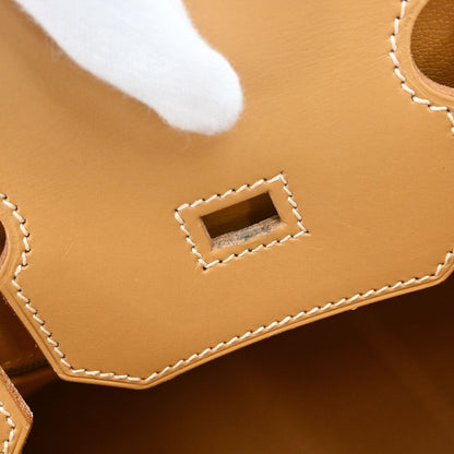Hermes Natural Chamonix Birkin 35 Handbag