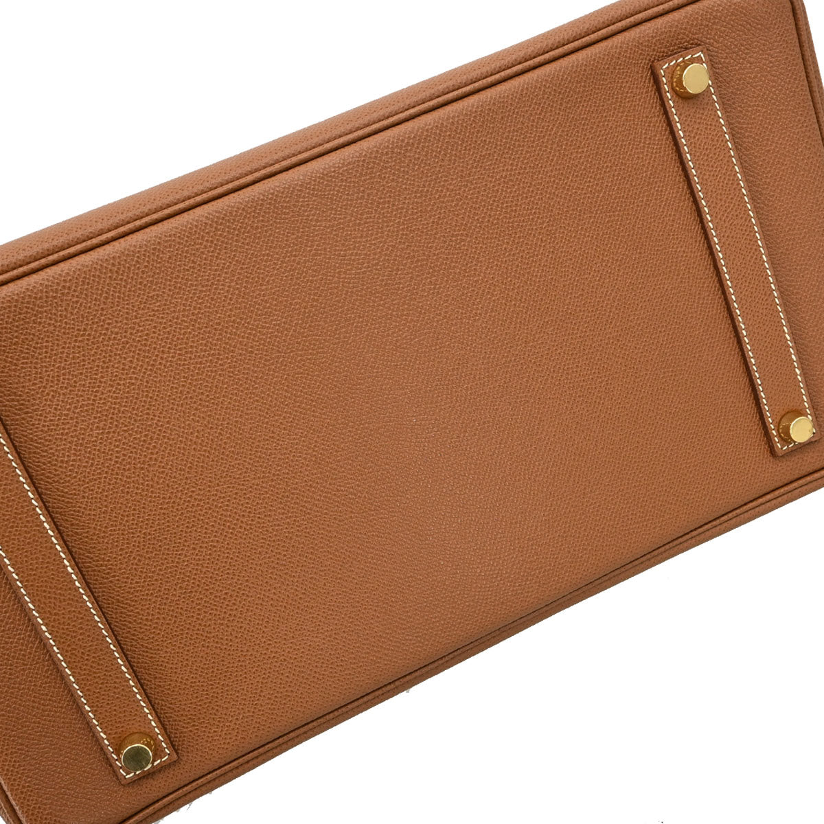 Hermes Gold Courchevel Birkin 35 Handbag