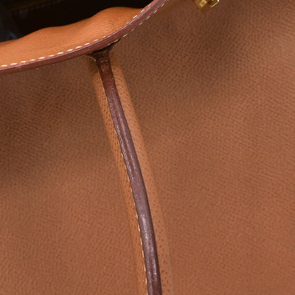 Hermes Gold Courchevel Birkin 35 Handbag