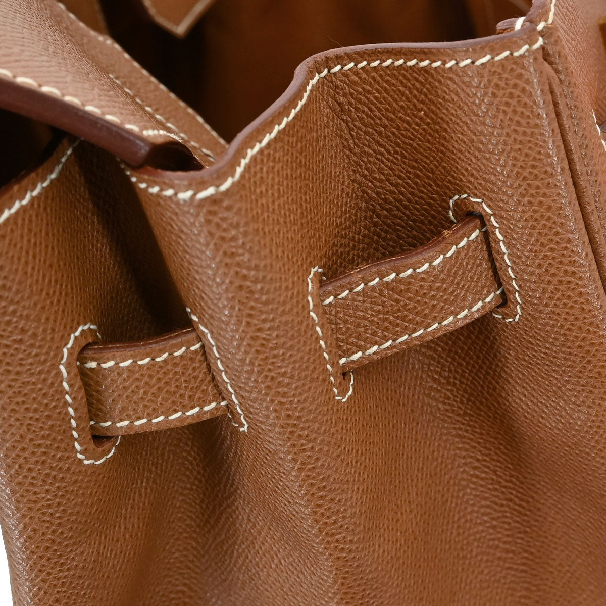 Hermes Gold Courchevel Birkin 35 Handbag