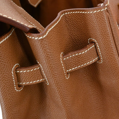 Hermes Gold Courchevel Birkin 35 Handbag