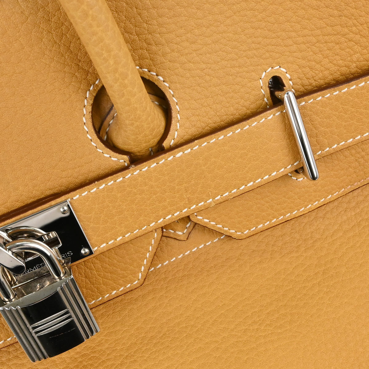 Hermes Natural Fjord HAC Haut a Courroies 50 Handbag