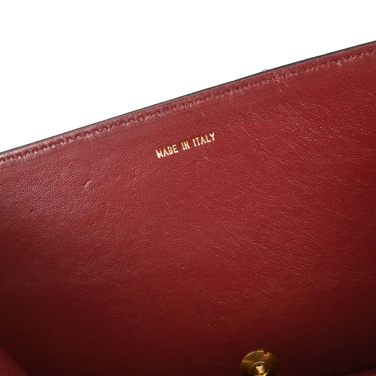 Chanel 1997-1999 Black Lambskin Pushlock Small Full Flap Shoulder Bag