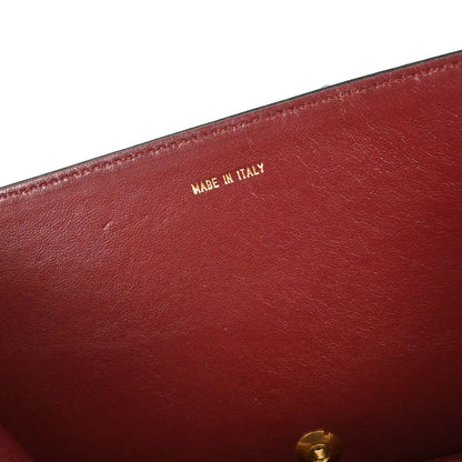 Chanel 1997-1999 Black Lambskin Pushlock Small Full Flap Shoulder Bag