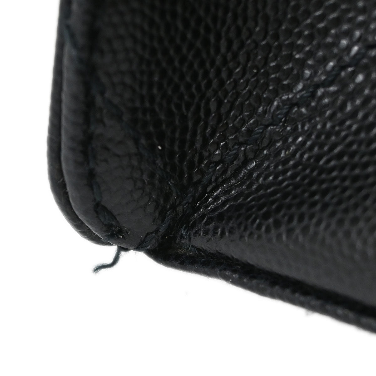 Chanel Black Caviar Skin Shoulder Bag