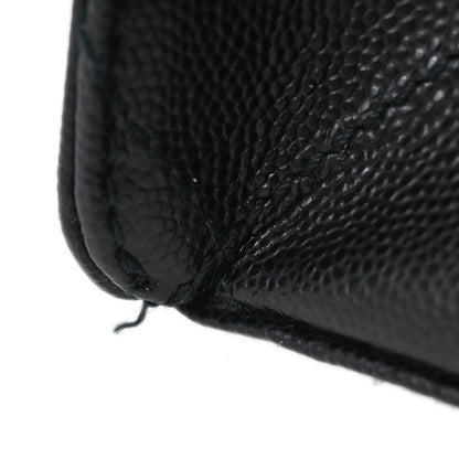 Chanel Black Caviar Skin Shoulder Bag